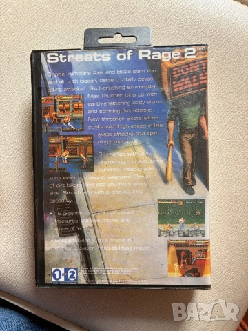 Street of Rage - Sega, снимка 2 - Други игри и конзоли - 51870481