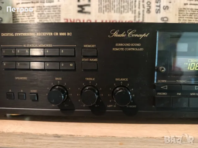 Ресивър "Dual"CR 9065 RC.Studio Concept.(Rotel), снимка 3 - Ресийвъри, усилватели, смесителни пултове - 49868546