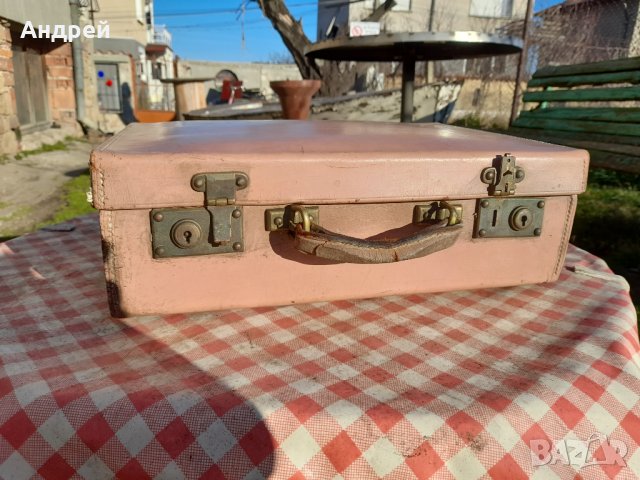 Стар куфар,куфарче за принадлежности, снимка 4 - Други ценни предмети - 31960162