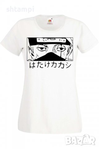 Дамска тениска Naruto Kakashi 03,Анимация,игра,Празник,Повод.