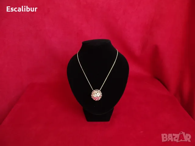 Посребрени бижута, снимка 7 - Колиета, медальони, синджири - 48857607