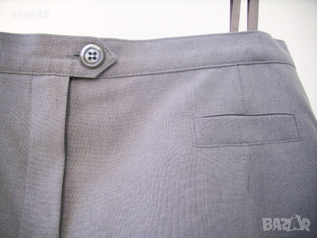 Дамска права пола с шлицове, снимка 3 - Поли - 32097734