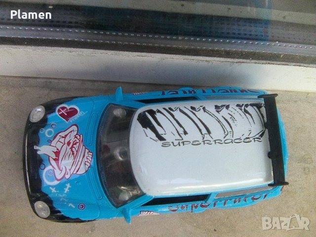 Пластмасова кола Мини Купър, снимка 2 - Колекции - 37799734