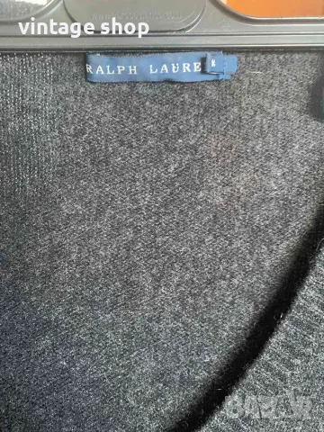 Пуловер Ralph Lauren (кашмир и вълна), размер М, снимка 5 - Блузи с дълъг ръкав и пуловери - 56313202