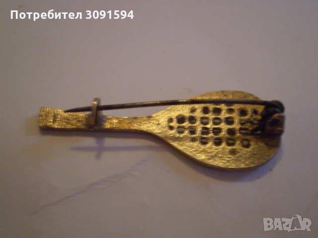 значка брошка тенис ракета , снимка 5 - Антикварни и старинни предмети - 35092646
