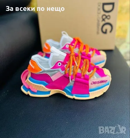 Дамски маратонки Dolce&Gabbana - 2 налични цвята Код A64, снимка 4 - Маратонки - 47389686