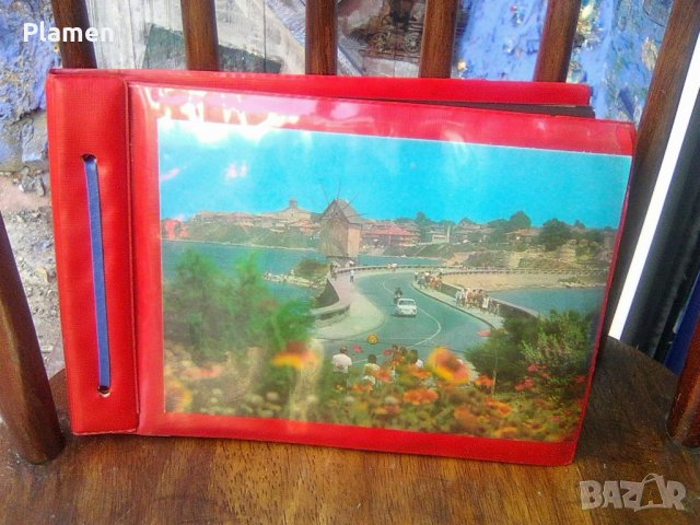 Стар албум с входа към стария Несебър, снимка 1