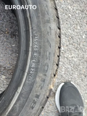 Летни гуми Pirelli 215/50/18 на 500км!!!, снимка 7 - Гуми и джанти - 56257153