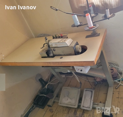 Продавам използвани: гладачна преса, шевни машини, снимка 3 - Шевни машини - 51491687