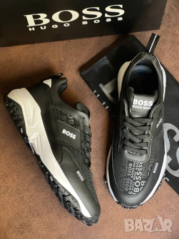 мъжки маратонки hugo boss, снимка 3 - Маратонки - 50757516