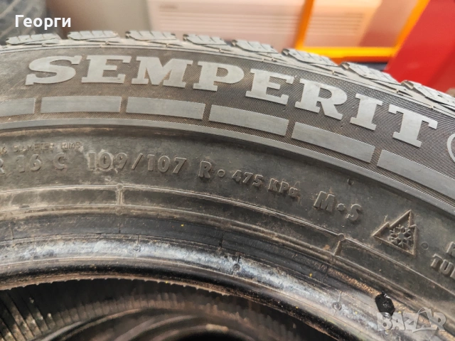 4бр.зимни гуми 215/65/16C Semperit, снимка 7 - Гуми и джанти - 53212726