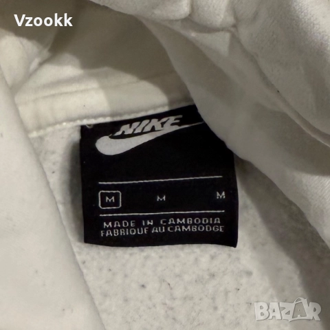 Мъжко горнище Nike Sportswear Club Fleece | M размер, снимка 4 - Суичъри - 52706021