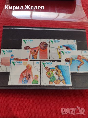 Пощенски марки чиста комплектна серия Спорт Панамерикански игри 1983г. Пощта Куба- 22530, снимка 8 - Филателия - 36662793