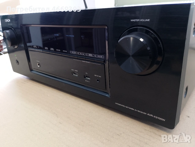 DENON AVR-X2100W  Bluetooth WIFI, снимка 3 - Ресийвъри, усилватели, смесителни пултове - 53897678