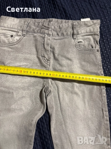 Дънки сиви , снимка 3 - Детски панталони и дънки - 51945892
