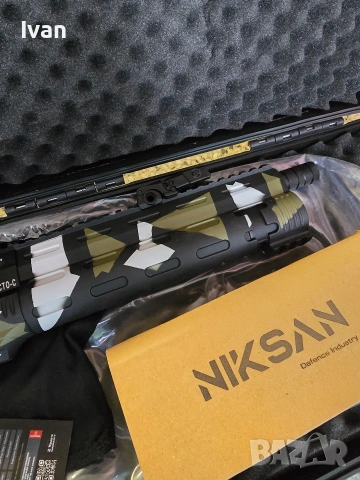 Въздушна пушка PCP Niksan Tacto 5,5, снимка 16 - Въздушно оръжие - 54341213