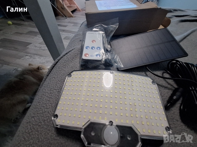 Соларна лампа 234 диода .Безплатна доставка. , снимка 2 - Соларни лампи - 51946418