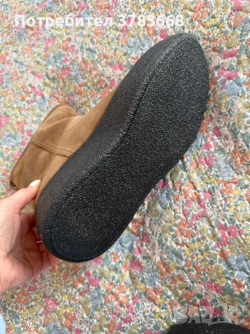 Боти THE ROW – нови, естествена кожа и вълна, снимка 4 - Дамски боти - 54332705