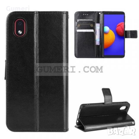 Samsung Galaxy M01 Core ( SM-M013F/DS ) Калъф тип тефтер , снимка 2 - Калъфи, кейсове - 30995474