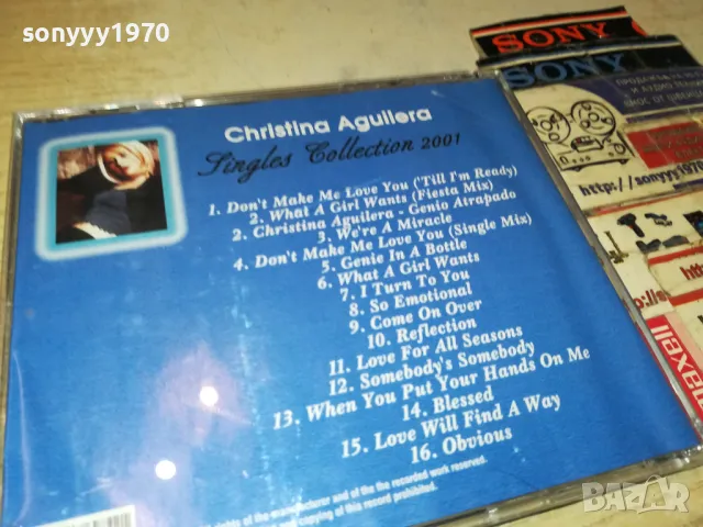 заявен-CHRISTINA AGUILERA CD 0105251029, снимка 10 - CD дискове - 50105528