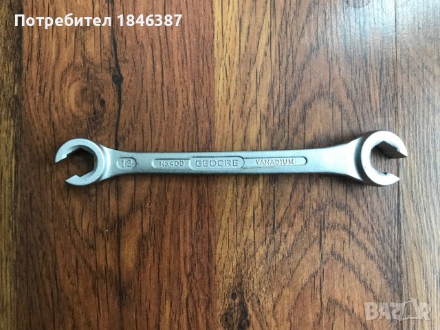 Ключ за спирачни тръбички Gedore 12 x 14 мм, снимка 1 - Ключове - 37424908