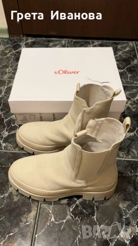 Боти s’Oliver, снимка 3 - Дамски боти - 52139996