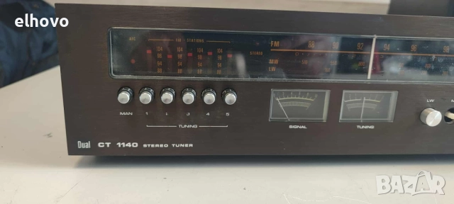 Стерео тунер Dual CT 1140, снимка 8 - Ресийвъри, усилватели, смесителни пултове - 52243868
