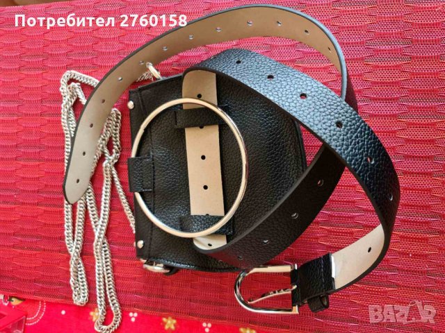 Дамска черна чантичка, снимка 4 - Чанти - 31352920