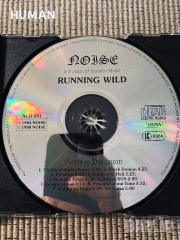 Running Wild,Blind Guardian , снимка 8 - CD дискове - 40621915