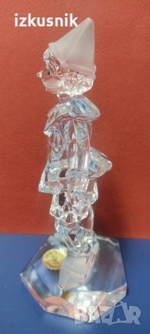 Антикварен кристален Пинокио от BAVARIA, снимка 4 - Колекции - 52482690