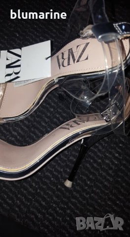 Лъскви дамски сандали 1, снимка 5 - Сандали - 29640986