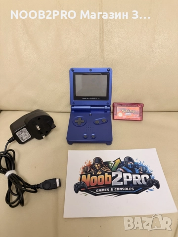 Nintendo Game Boy Advance SP AGS-001 + Pokémon Ruby