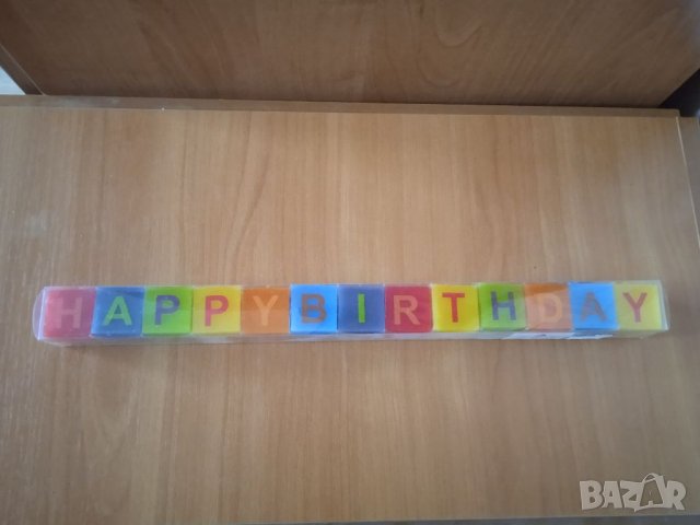 Свещи Happy birthday, снимка 1