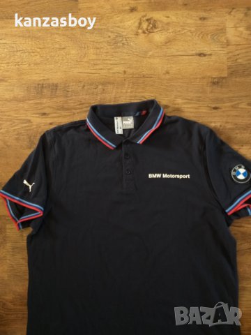 Puma Men's BMW Motorsports Polo Shirt - страхотна мъжка тениска , снимка 7 - Тениски - 42300247