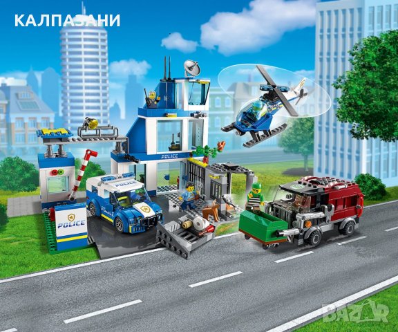 LEGO® City Police 60316 - Полицейски участък, снимка 4 - Конструктори - 38928005