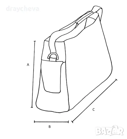 Дамска кожена чанта естествена кожа, снимка 5 - Чанти - 48220318