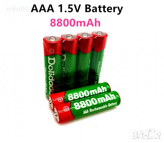 Супер силни-Алкални презареждащи батерии ААА-дистанционно-гараж-аларма-играчки-везни 