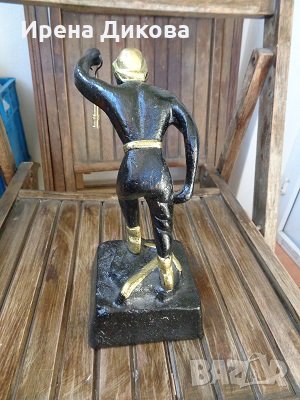 Zonguldak Özden metal worker BIBLO sculpture, снимка 4 - Статуетки - 32160505