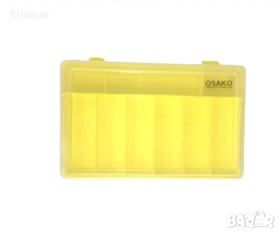 Кутия за риболов, К31 , жълта ,голяма