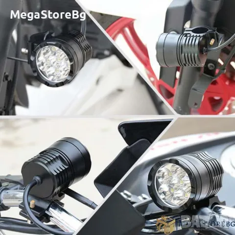 Диоден халоген за мотоциклет 0201 12-24V 2БР/К-Т, снимка 4 - Аксесоари и консумативи - 47785358