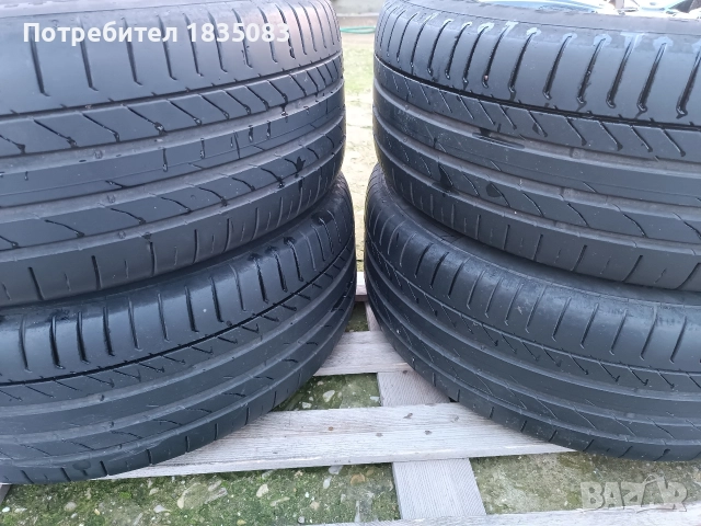 Лети джанти 18ки 5х112 Mercedes + летни гуми 235/50/18 Continental, снимка 12 - Гуми и джанти - 52593862