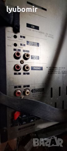 Aiwa система, снимка 6 - Ресийвъри, усилватели, смесителни пултове - 38816200