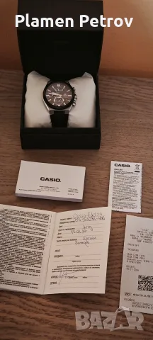 Часовник Casio-Edifice EFS--S630BL-SAVU, снимка 6 - Мъжки - 56155664