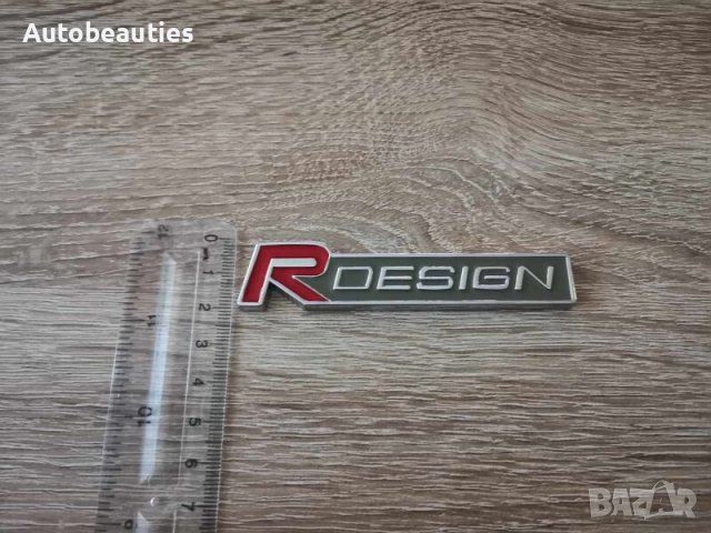 червена емблема лого Волво Volvo R Design, снимка 2 - Аксесоари и консумативи - 42811648