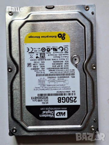 WD 250GB, снимка 5 - Твърди дискове - 54098018