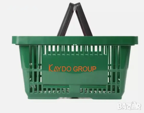 Нови! Налични! Пластмасова кошница за пазаруване - тъмно сива 22л, търговско оборудване!, снимка 13 - Друго търговско оборудване - 50296012