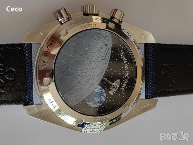 Omega Seamaster Silver Snoopy 50th anniversary edition, снимка 18 - Мъжки - 44179459