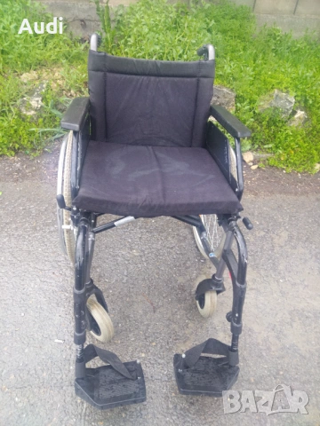 DEITZ сгъваема инвалидна рингова количка със степенки , снимка 15 - Инвалидни колички - 54009951