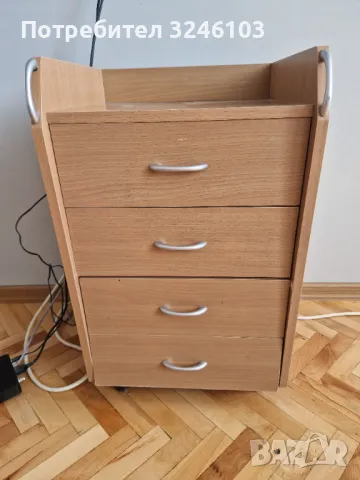 Шкафче с  четири чекмеджета 