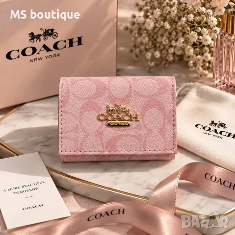 Дамско мини портмоне Coach